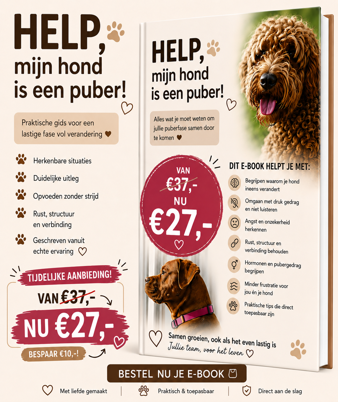 E-BOOK | HELP, MIJN HOND IS EEN PUBER!