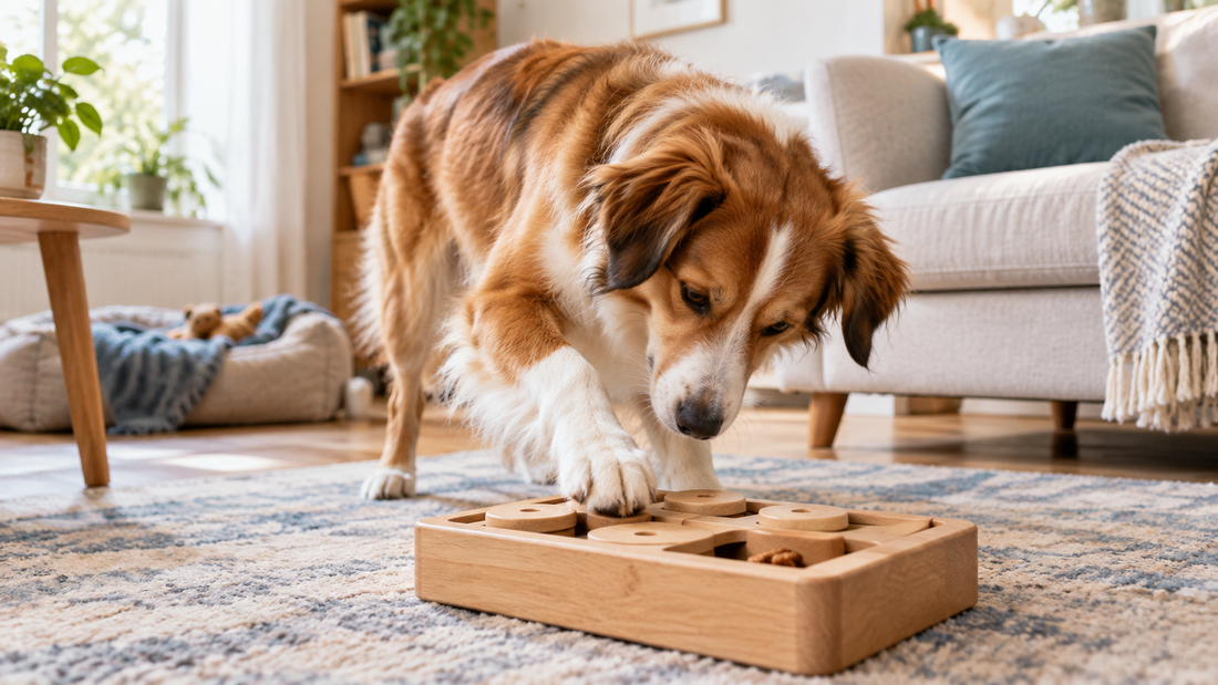 Hersenwerk voor honden: 5 oefeningen die je hond echt moe maken