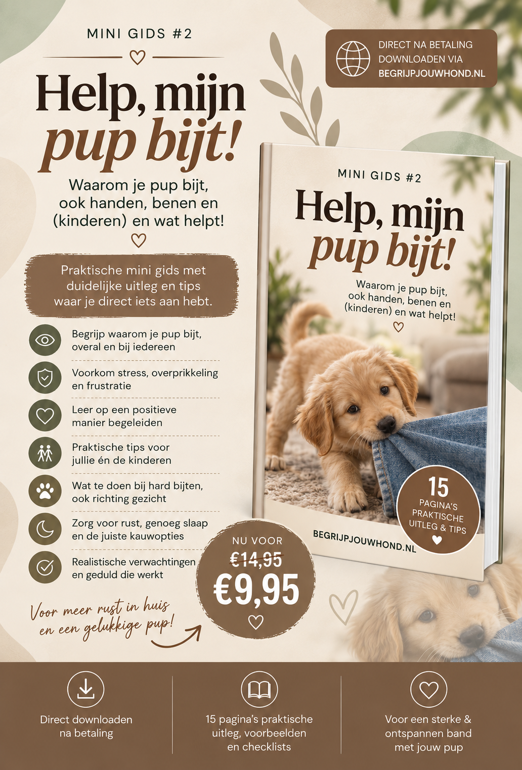 MINI GIDS| HELP MIJN PUP BIJT