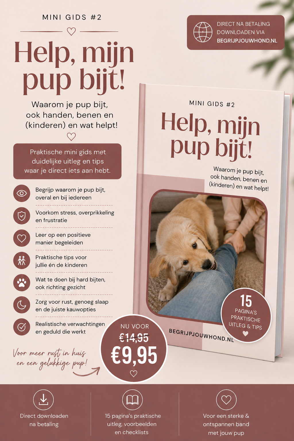 MINI GIDS| HELP MIJN PUP BIJT